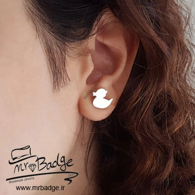 گوشواره زنانه اردک