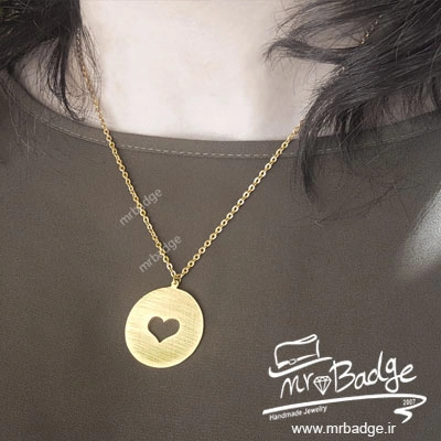 گردنبند زنانه دوقلبی