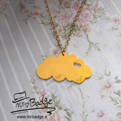 ابر- گردنبند ابر- گردنبند قلبی- گردنبند زنانه- گردنبند زنانه ابر- دستبند ابر- گل سینه ابر