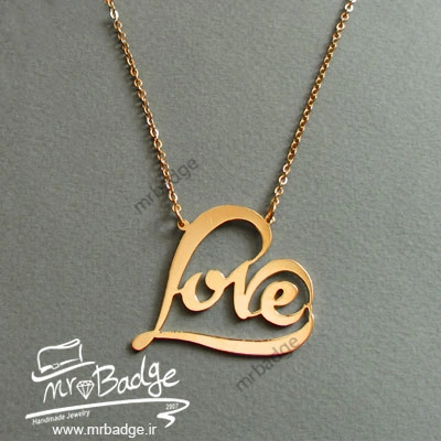گردنبند زنانه Love