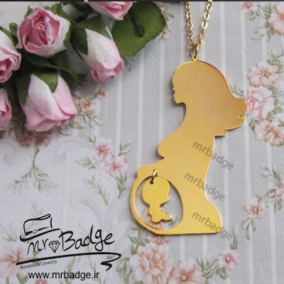 گردنبند بارداری-بارداری-گردنبند مادر و بچه-گردنبند زنانه- گردنبند زنانه بارداری-Pregnancy Necklace