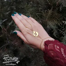 دستبند زنانه یا تمیمه انار اسلیمی