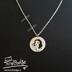 گردنبند زنانه سفید برفی