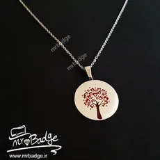 گردنبند زنانه درخت قلبدار