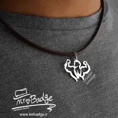 گردنبند چرمی مردانه بدنساز