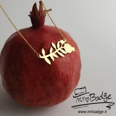 گردنبند زنانه شاخه انار