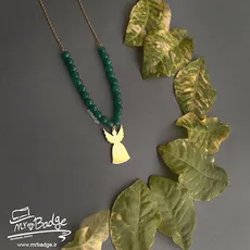 گردنبند زنانه فرشته و سنگ
