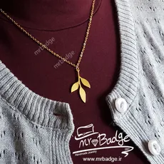 گردنبند زنانه برگ