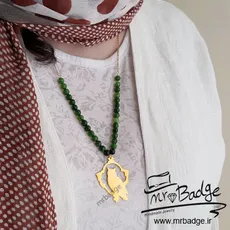 گردنبند زنانه جغد و سنگ