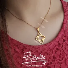 گردنبند زنانه لوزی