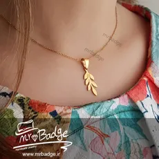 گردنبند زنانه برگ