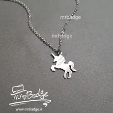 گردنبند زنانه اسب تک شاخ