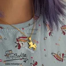 گردنبند زنانه اسب تک شاخ