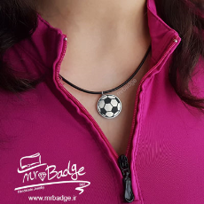 گردنبند توپ فوتبال - Soccer necklace